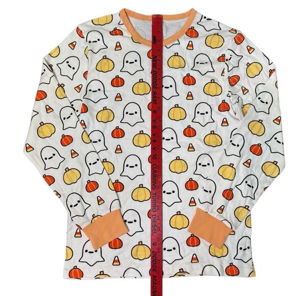 Monica +‎ Andy Halloween Pumpkin Ghost Pajama Lounge Set Women’s Size Medium - Picture 7 of 13